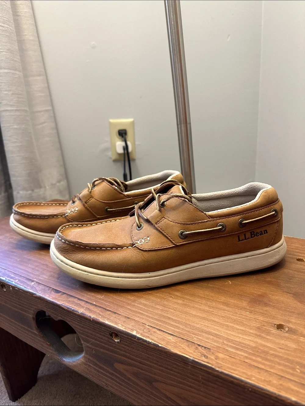 L.L. Bean premium leather